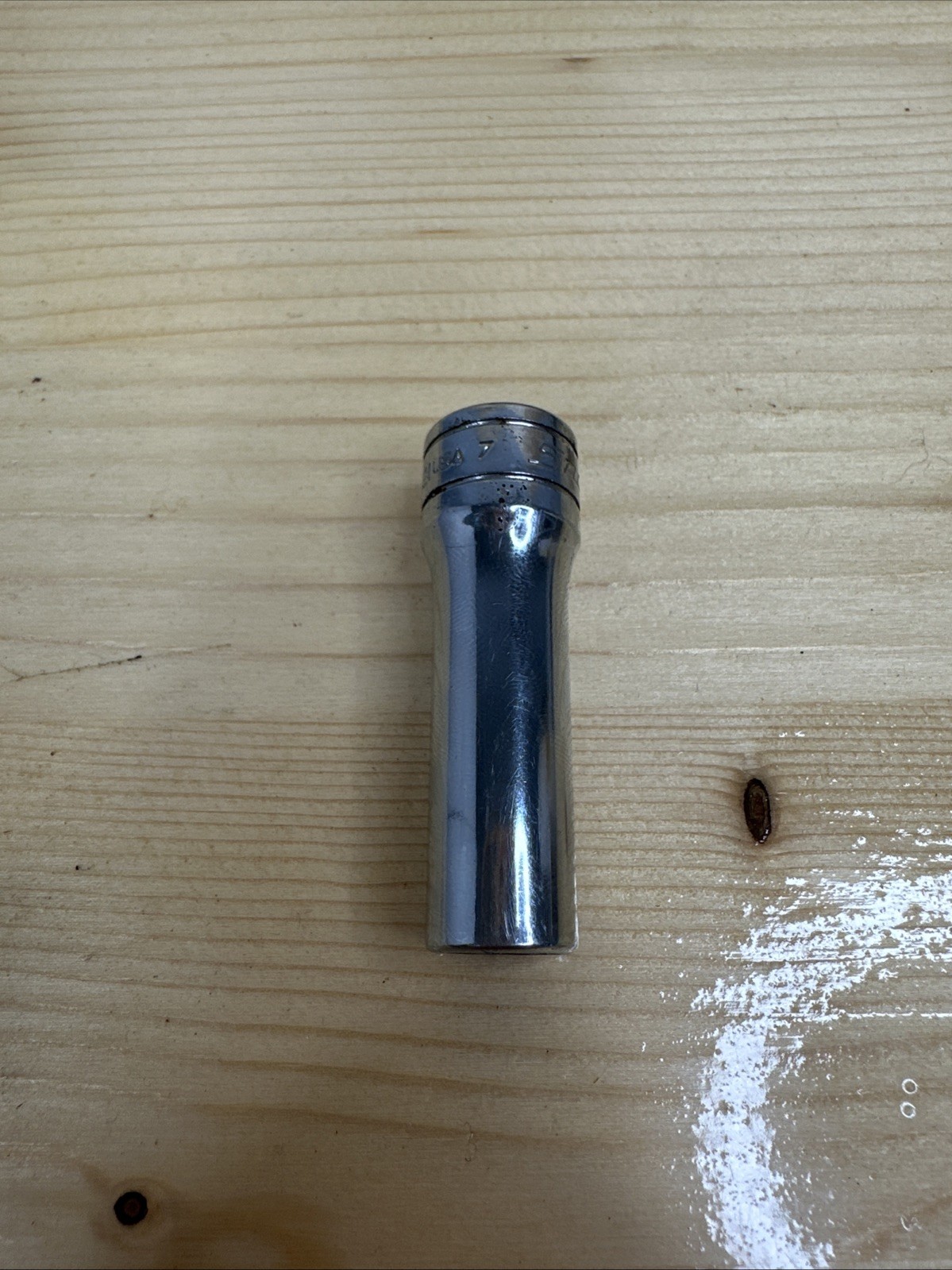 Snap On 3/8″ 6 Point 3/8″ Drive Deep Chrome Socket #SFS121
