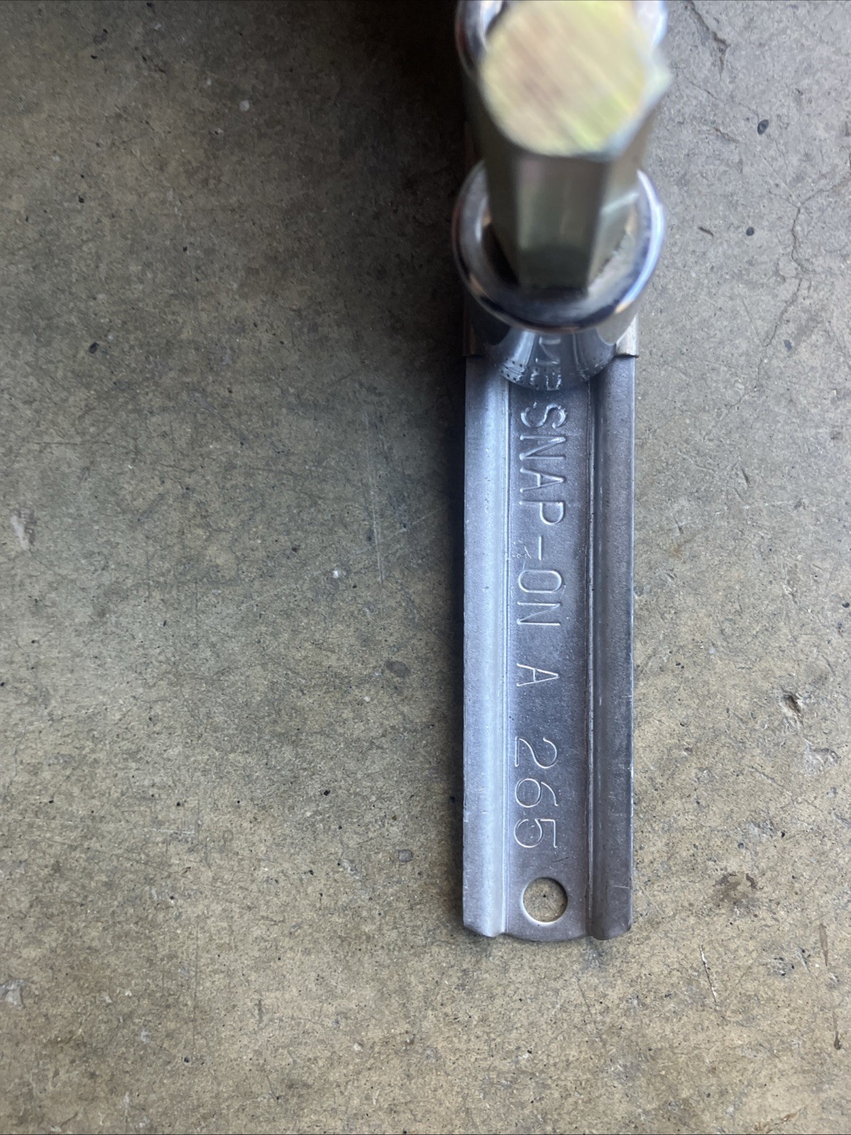 Snap On 7 Piece 3/8 Drive Allen Socket Set Metric 4mm – 10mm On SnapOn Rail
