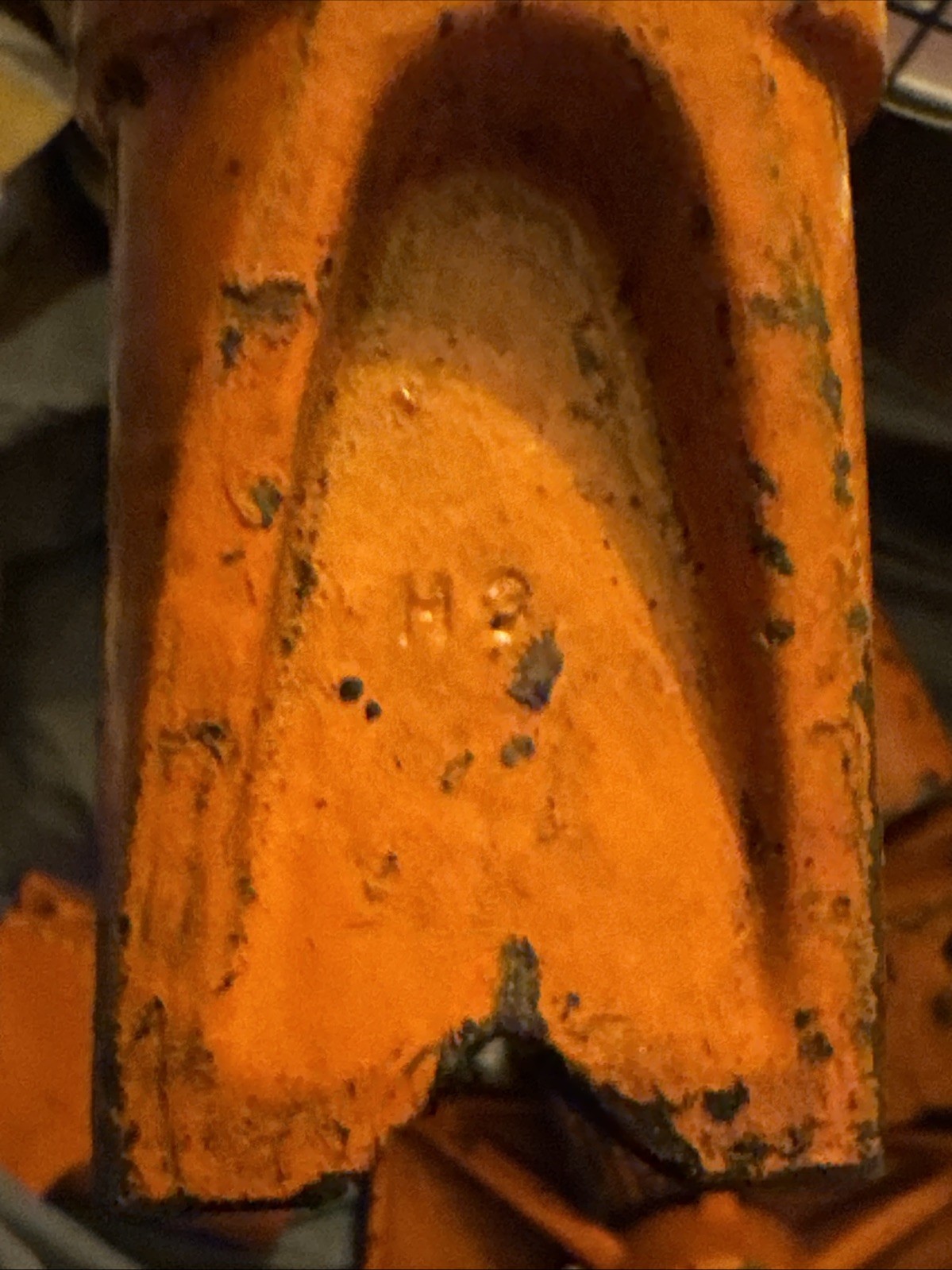 Unknown Brand But VTG Attachments to 10-ton Hydraulic Ram 18lbs Good Shape