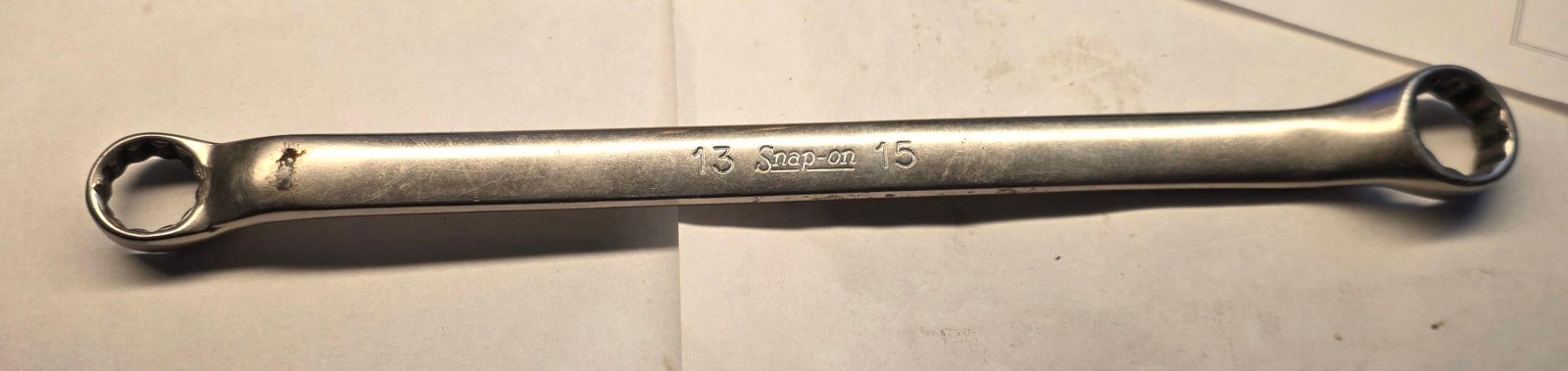 Snap-On Tools USA XBM1315 Metric 13mm x 15mm 12-Point 10º Offset Box Wrench