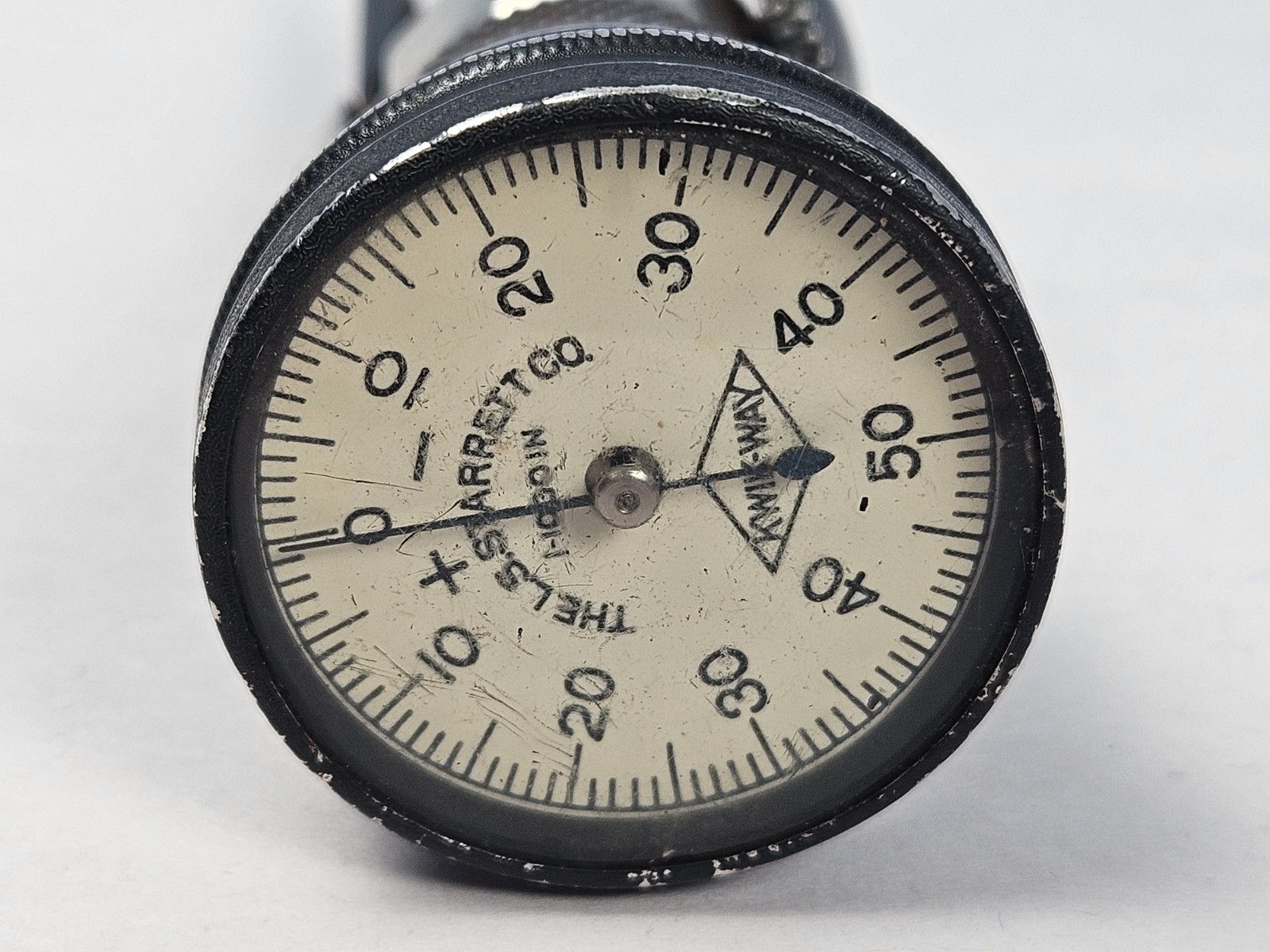 Vintage Kwik-Way Starrett Valve Seat Run Out Gauge Dial Indicator 13/32″ Pilot