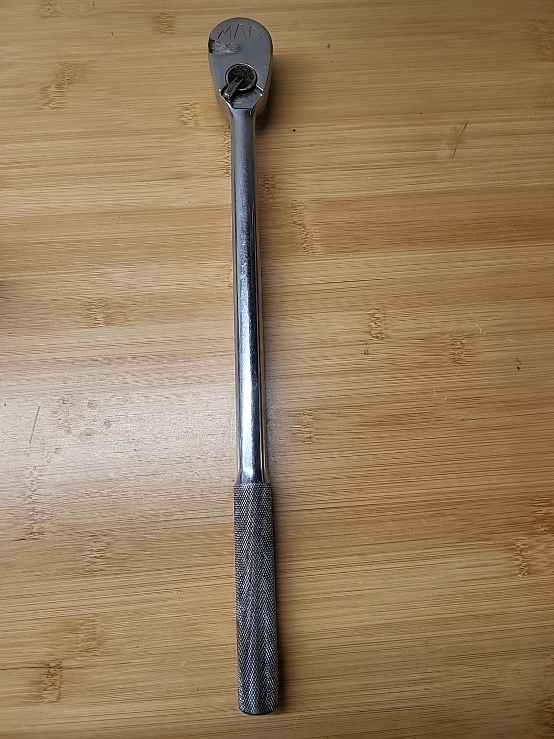 Mac Tools VR15 1/2 Drive 15 Chrome Ratchet Socket Wrench