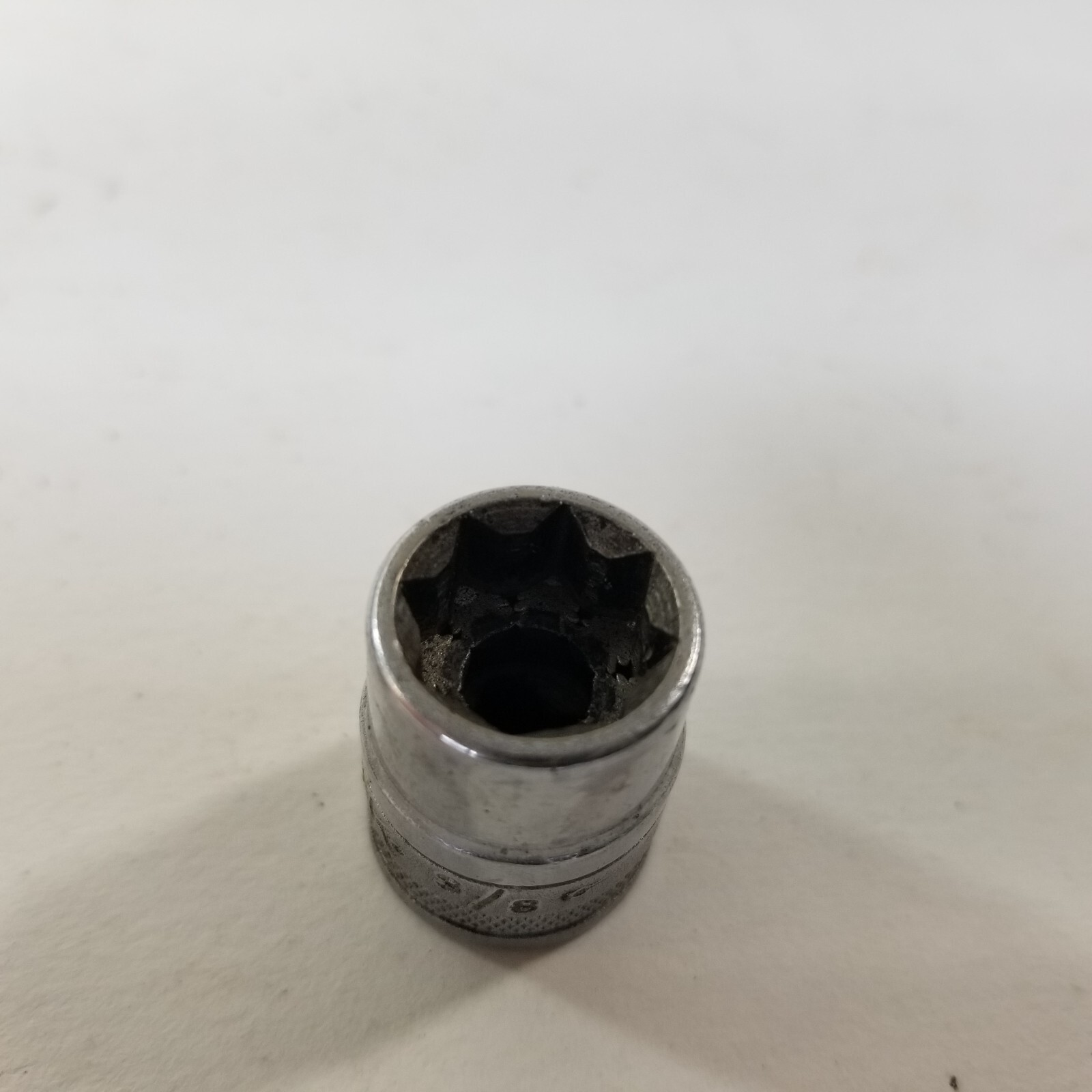 S-K 40901 3/8” Knurled Socket 8-Point Double Square, 1/4″ Drive