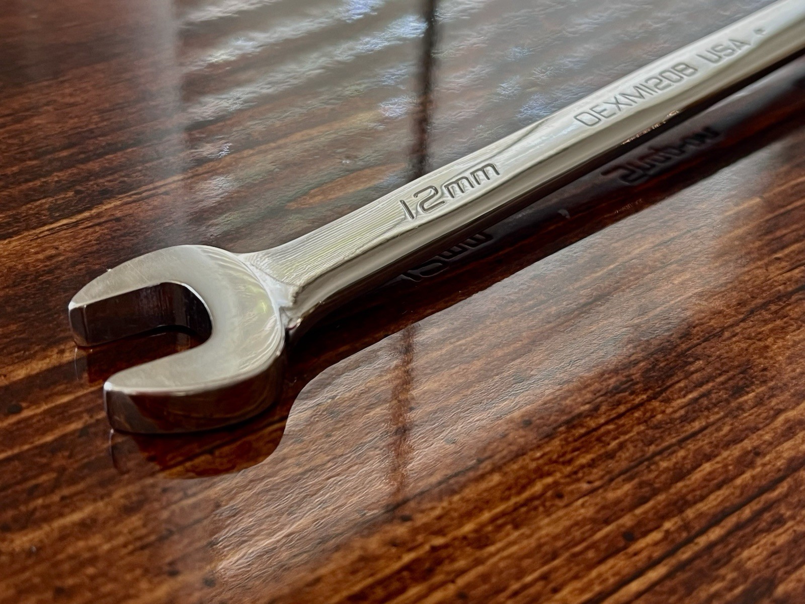 SNAP ON 12MM OEXM120B 12MM OPEN END 12 POINT BOX END COMB. WRENCH 12 MM OEXM12