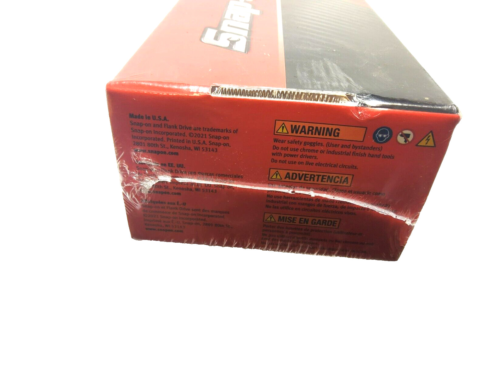 New Snap-on™ 3/8″ dr 17pc 1/4″ thru 1″ Foam Semideep Foam Socket Set with Extras