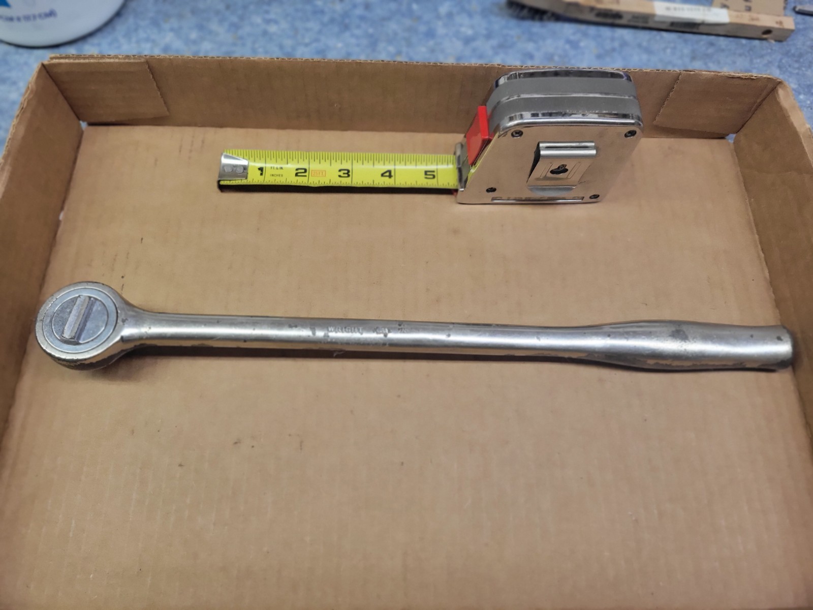 Vintage Wright Tool USA 1/2″ Drive Long Handle Ratchet 4494