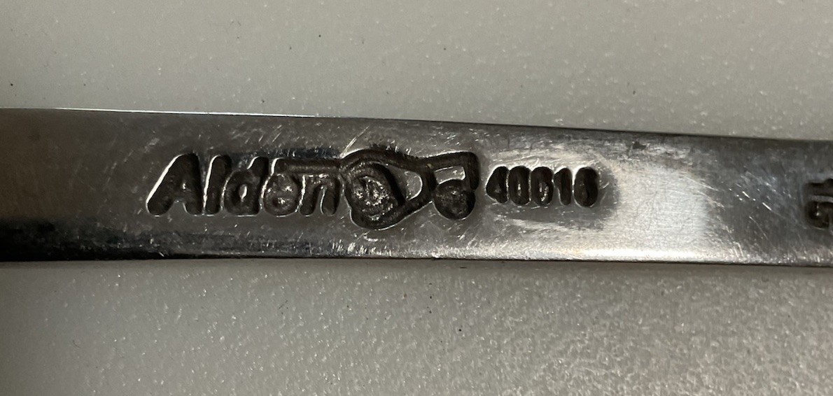 Chicago Alden 15mm 17mm Ratcheting Wrench Patented