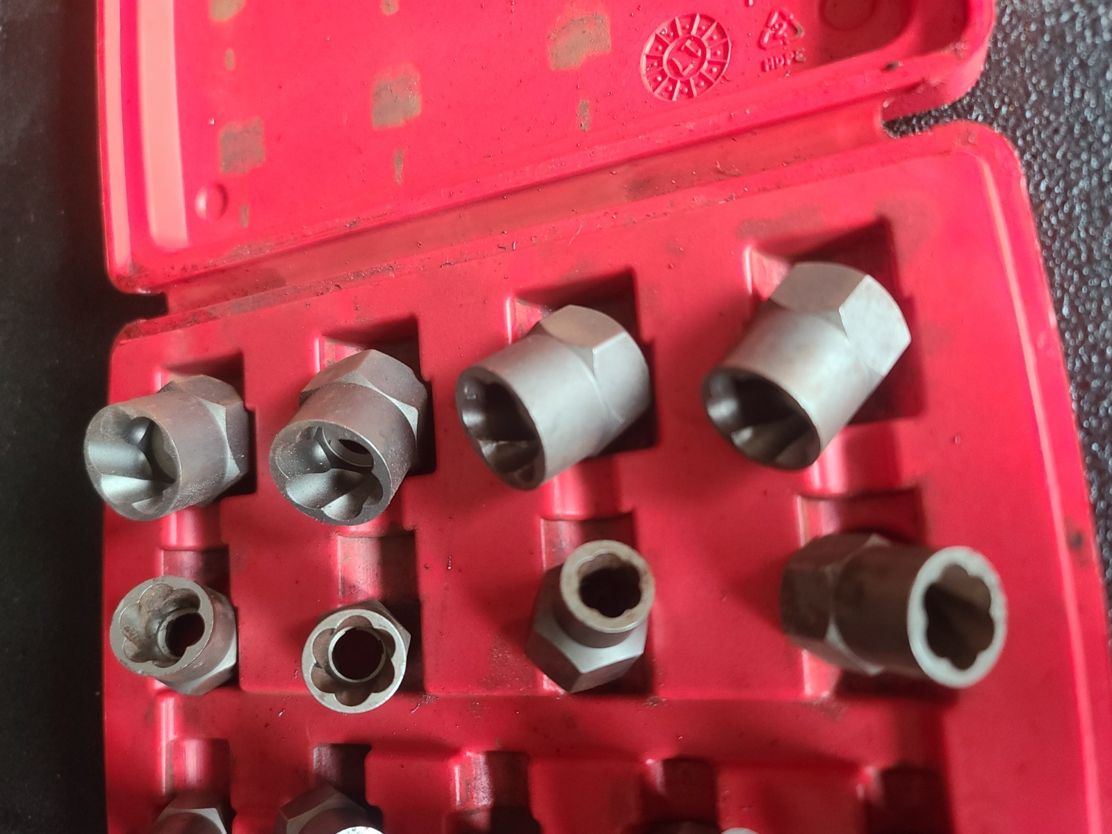 Snap-On BEX13A 13pc 3/8” Drive Hex Head Extractor Set (1/4”-3/4”) (8mm-19mm)