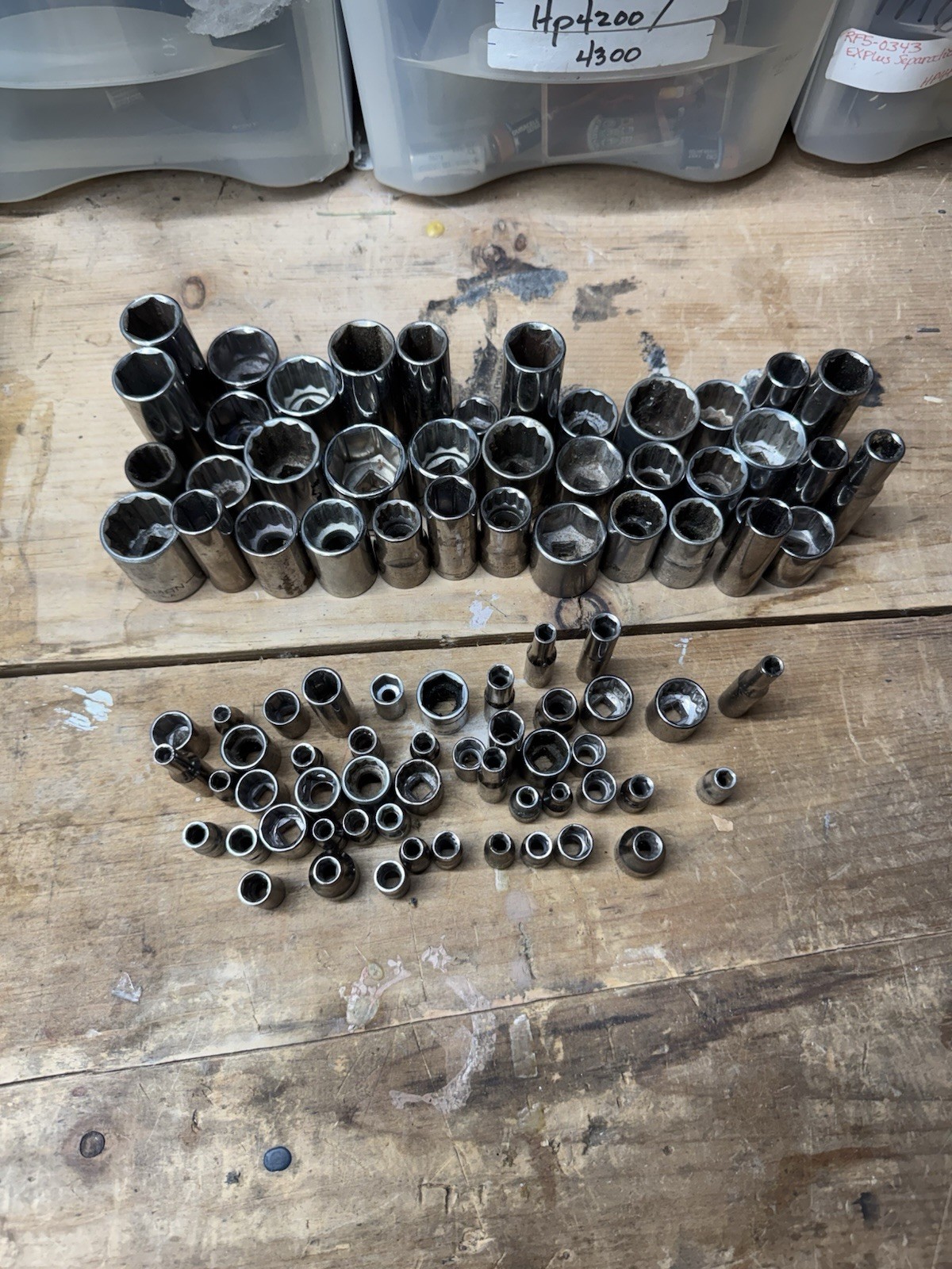 Craftsman USA mixed lot random sockets standard/ metric