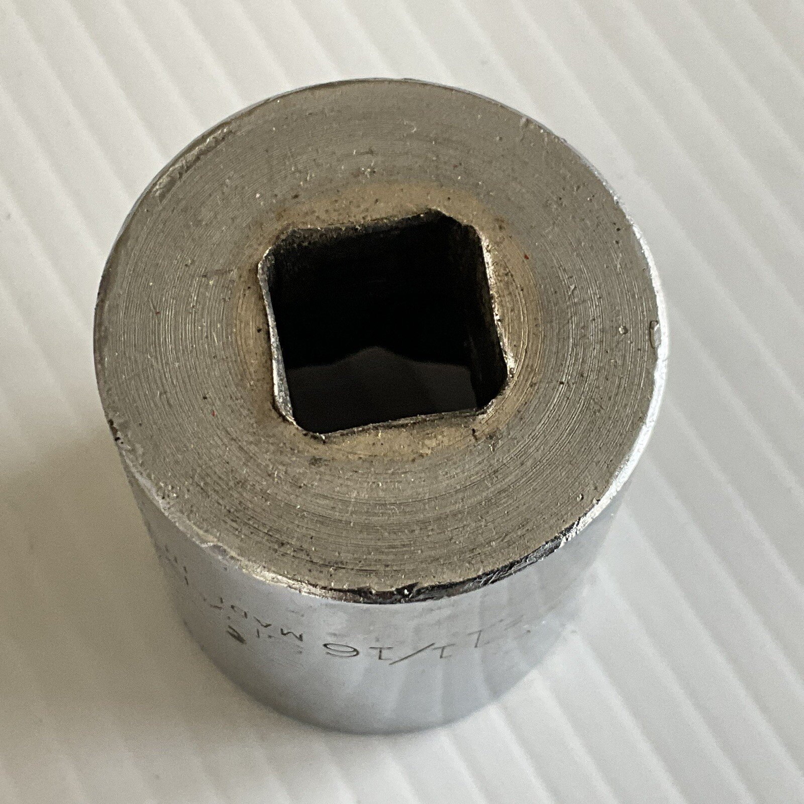 Vintage SPARTA TOOLS CT-1234 1-1/16″ SAE 12 POINT 1/2″ DRIVE SOCKET USA