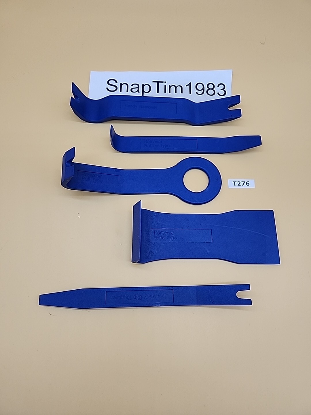 5 PIECE CAR BODY TRIM PANEL & DOOR CLIP INTERIOR TRIM REMOVAL