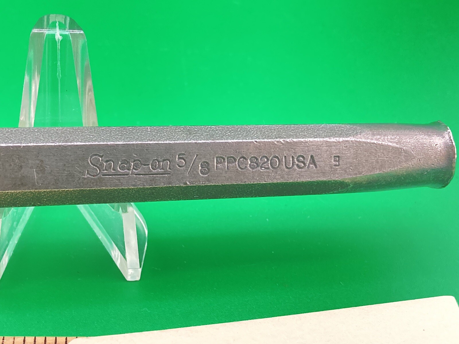 Snap-On Tools USA 6 1/2″ Length 5/8″ Flat Chisel PPC820 Nice Condition