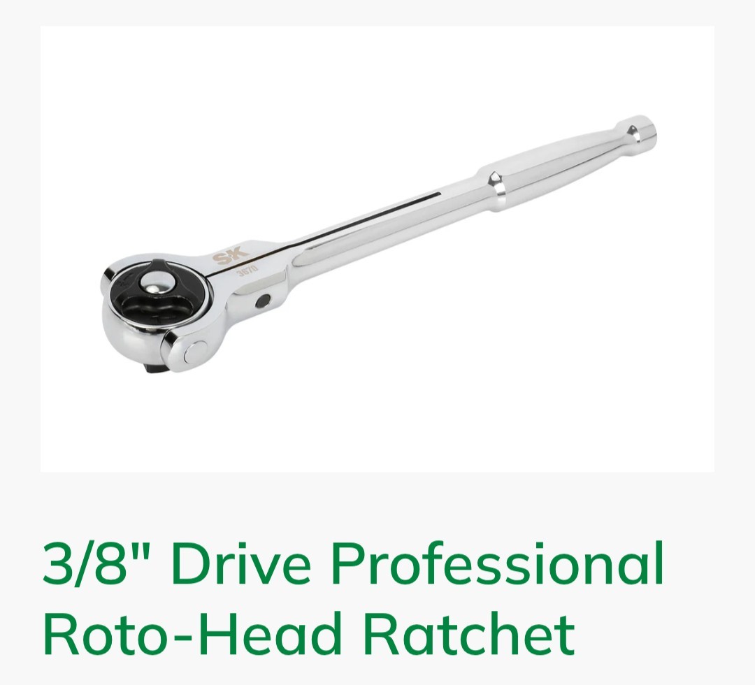 SK 3/8″ Drive ROTO Head Ratchet NEW w/ LIFETIME WARRANTY SK Professional Tools