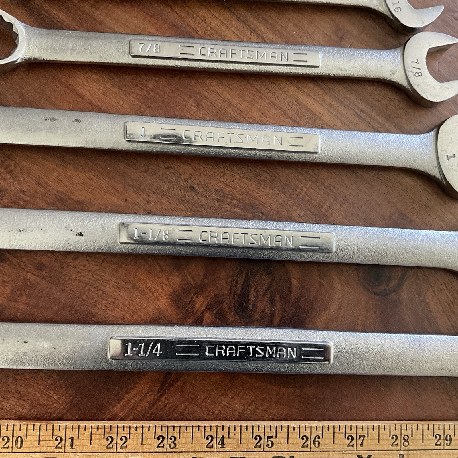 Craftsman USA 11-Piece 12-Point SAE Combination Wrench 1-1/4″ to 3/8″