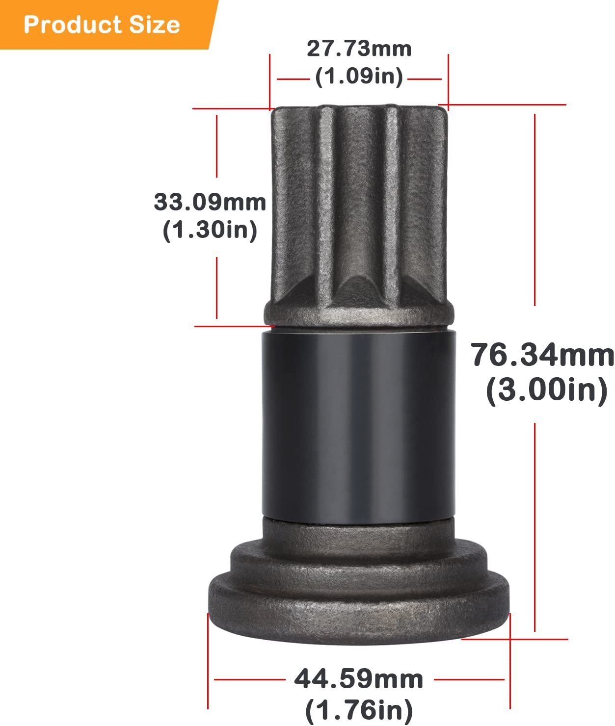 Engine Barring/Rotating Tool For Cummins B/C Series & Dodge3.9L,5.9L,6.7L, 8.3L
