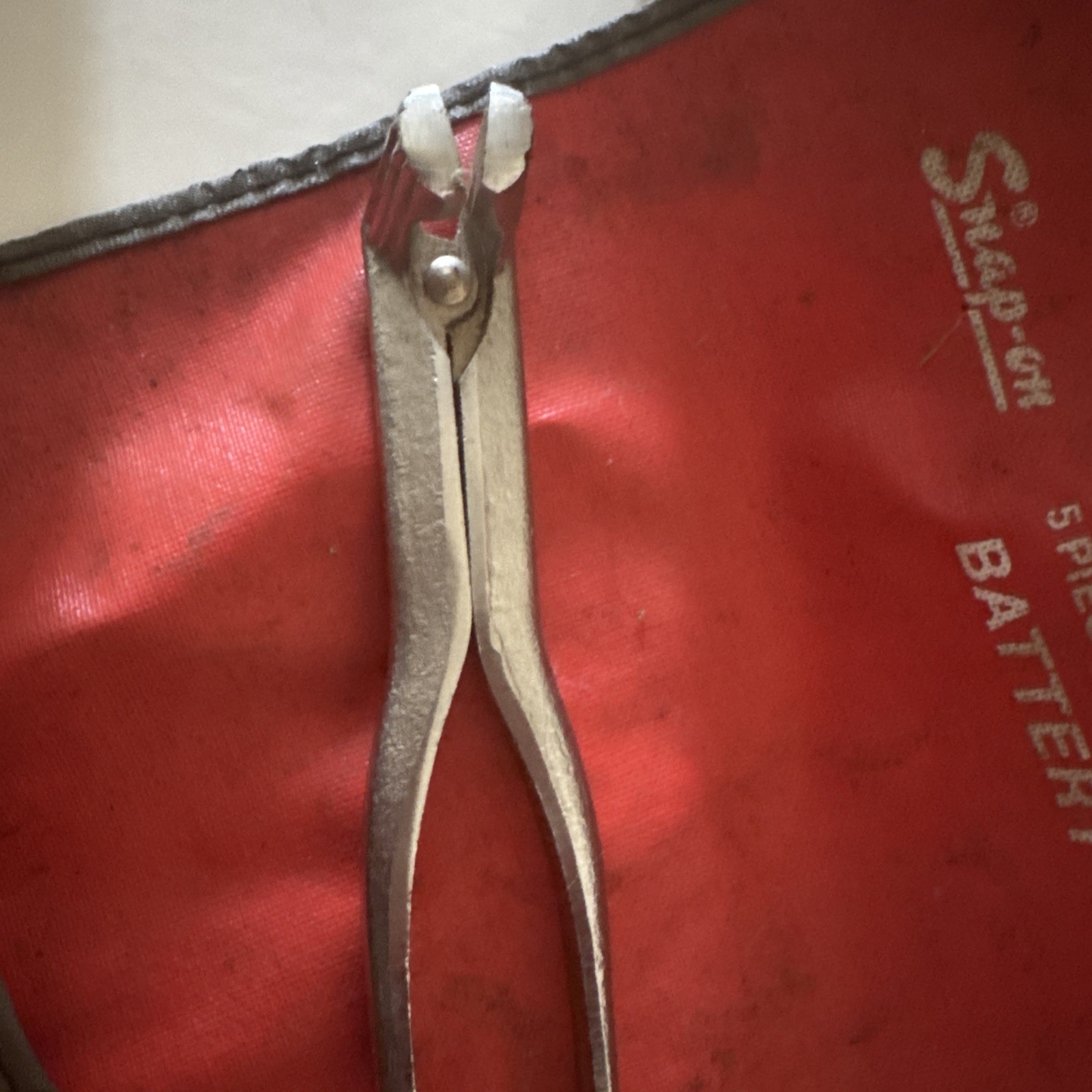 Snap-on B260A Battery Cable Clamp Pliers 7-3/8″ USA Terminal Spread Tool and bag