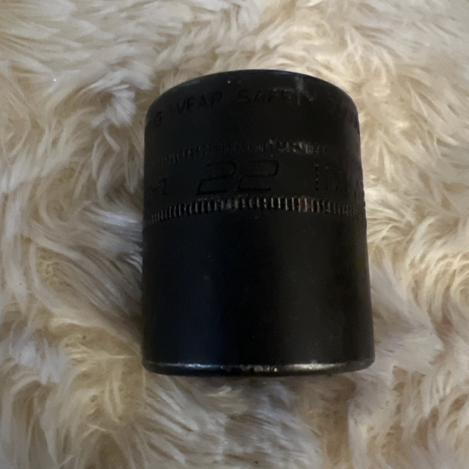 Snap-on USA 1/2″ Drive 22 MM 6-Point Shallow Impact Socket No IMM220
