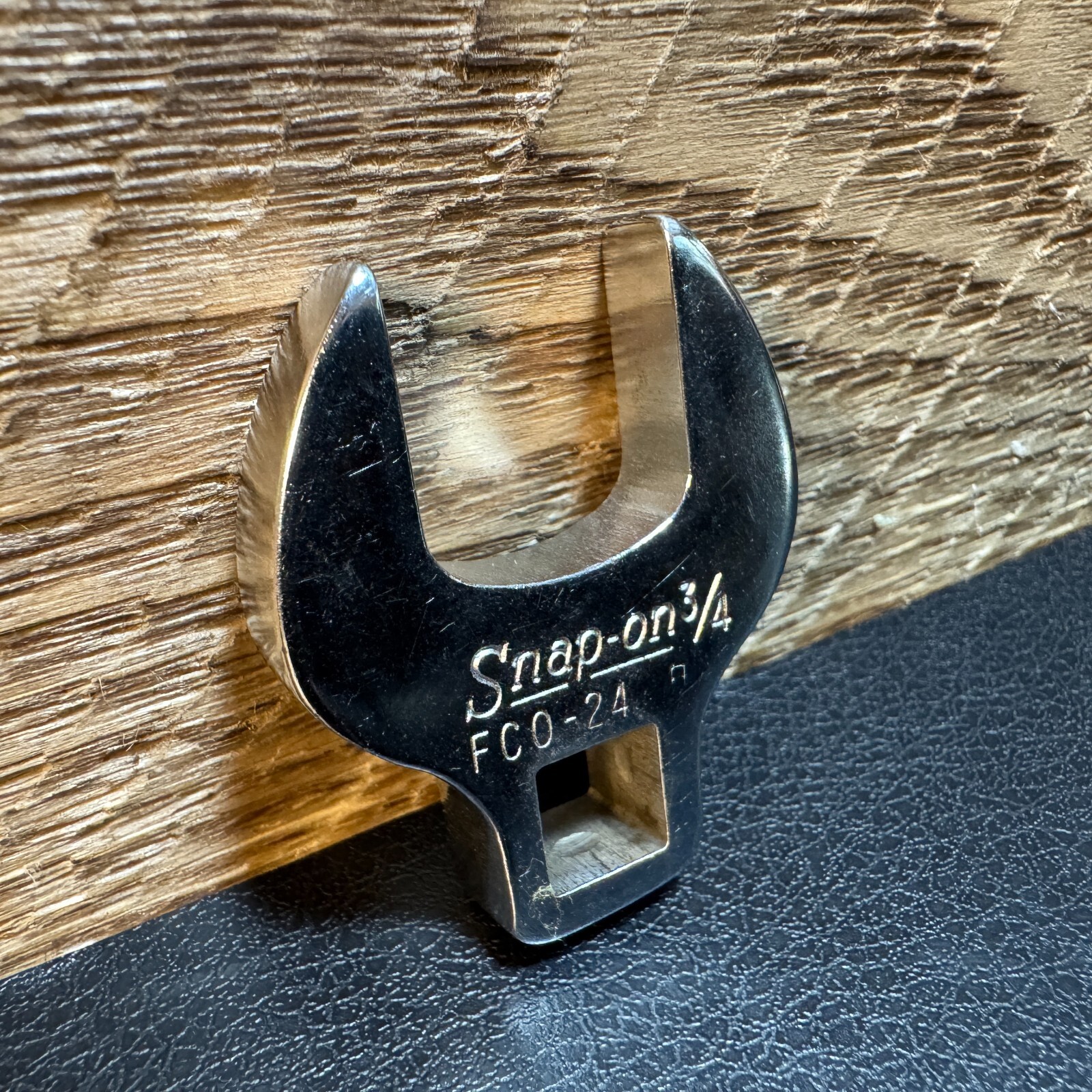 SNAP ON TOOLS USA FCO-24 SAE 3/8″ Drive Open End Crowfoot Wrench 3/4″ – Chrome