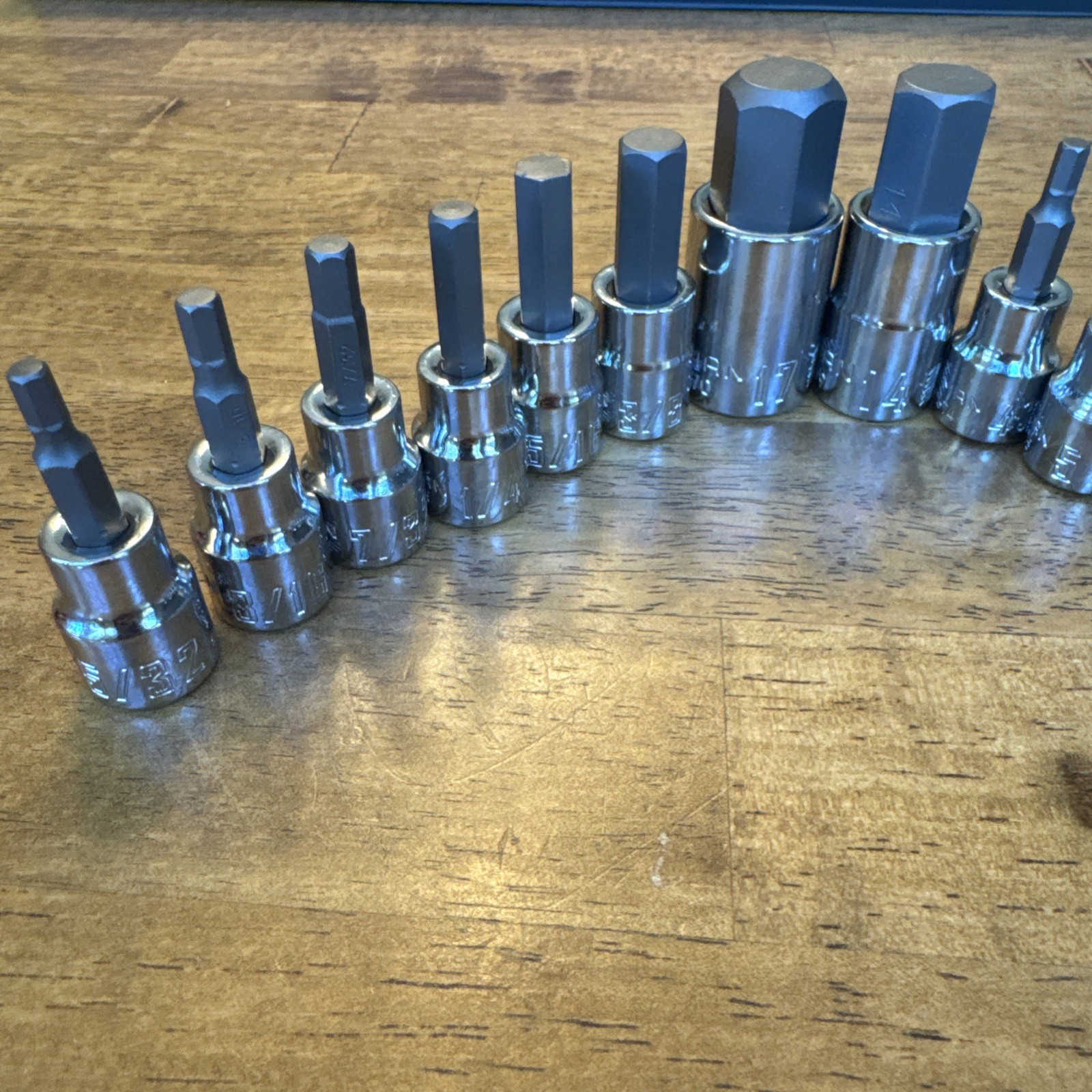 Craftsman 14 Piece SAE / Metric Hex Allen Key Socket Set