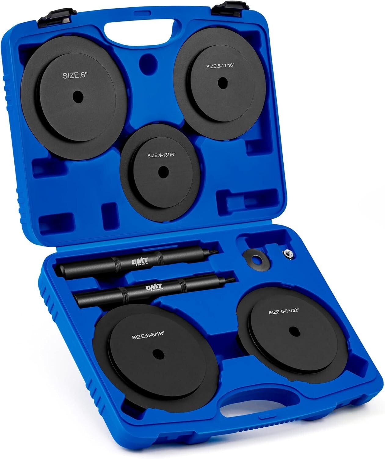 Set of 5 Truck Hub Seal Installer Tool Kit for Class 7 8 Trucks, Heavy Duty Sets