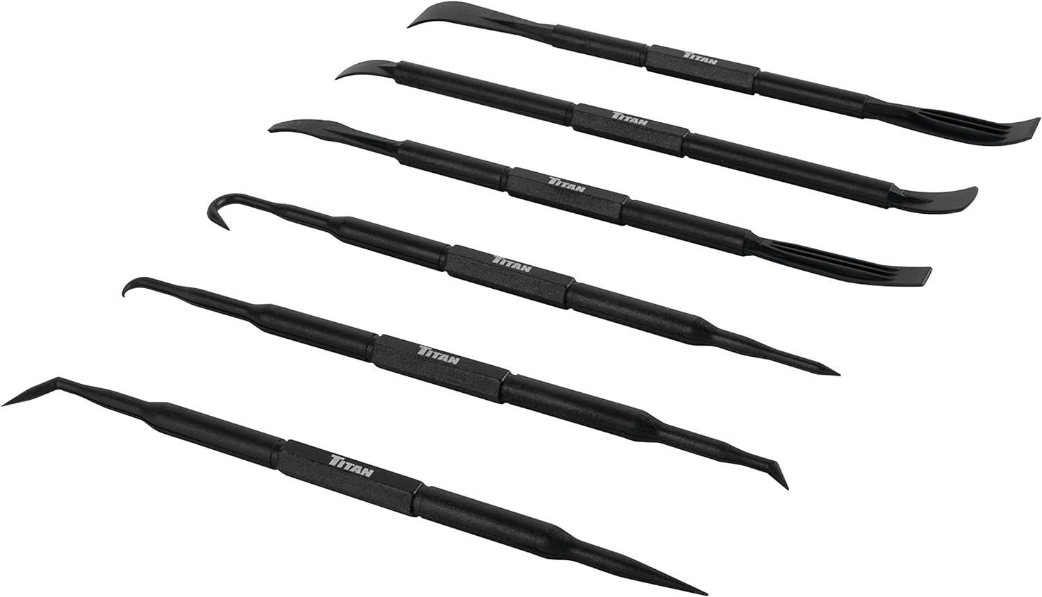 Titan Tools Non-Marring Pick, Hook, And Pry Set, 6-Piece (17716)