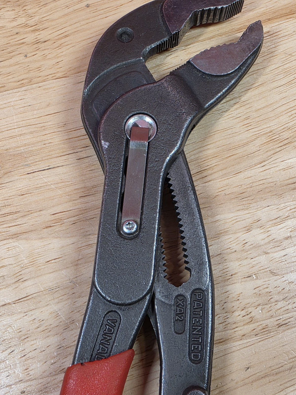 Matco Tools 12″ Pliers Knipex Cobra PC12 Germany Vanadin Red Handle