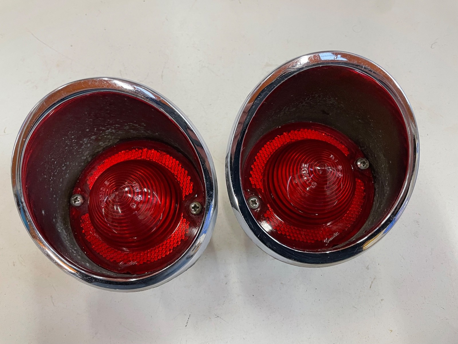 63-67 C2 Corvette Tail Lamp x 2 – LH & RH Outer Stop & Tail