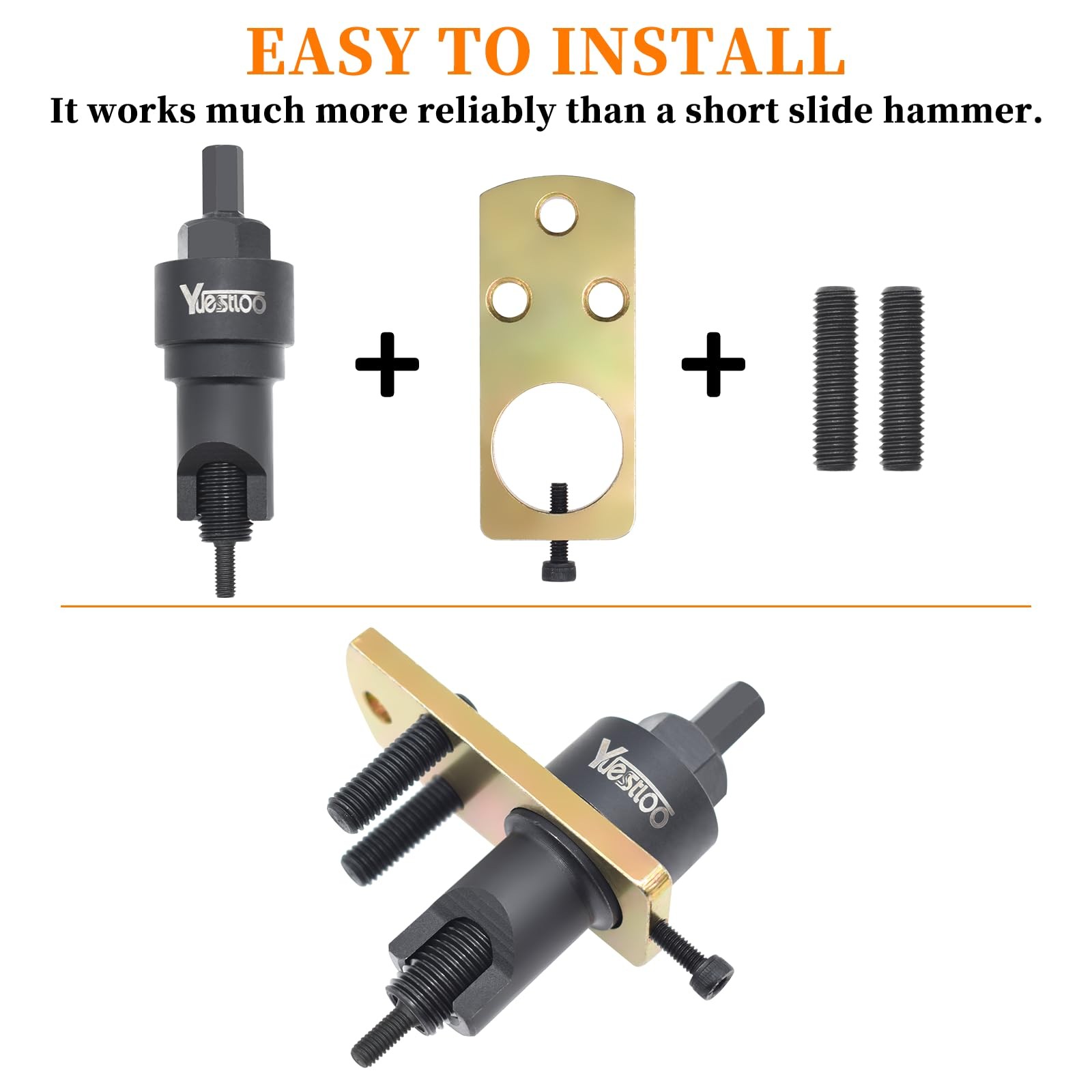 Yuesstloo Chain Guide Rail Pin Puller Remover Tool, Compatible with Mercedes…