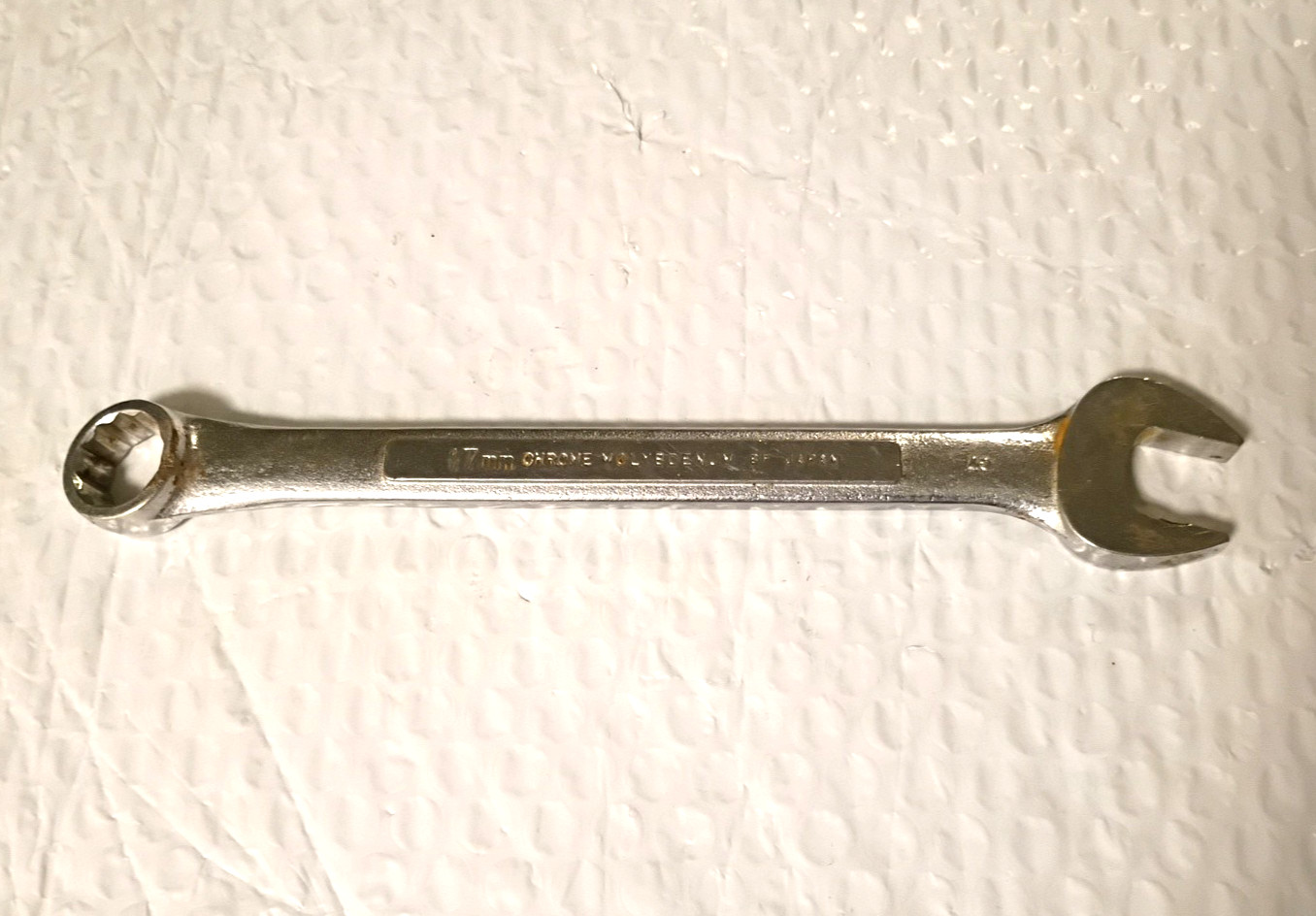CRAFTSMAN TOOLS 17MM. COMBINATION WRENCH, 8.6″ LONG, 12 POINT *JAPAN MADE*