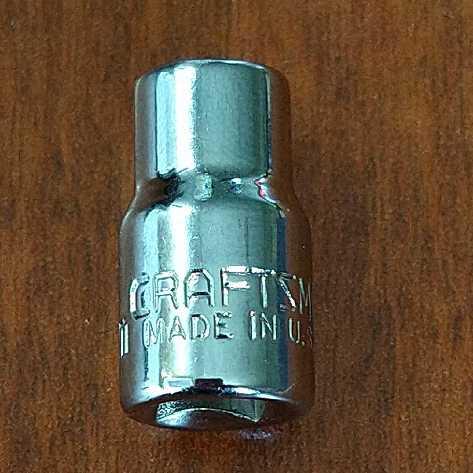CRAFTSMAN TOOLS USA EE-43481, 1/4″ DRIVE, 5/32″ SOCKET, SHALLOW, 6 POINT.