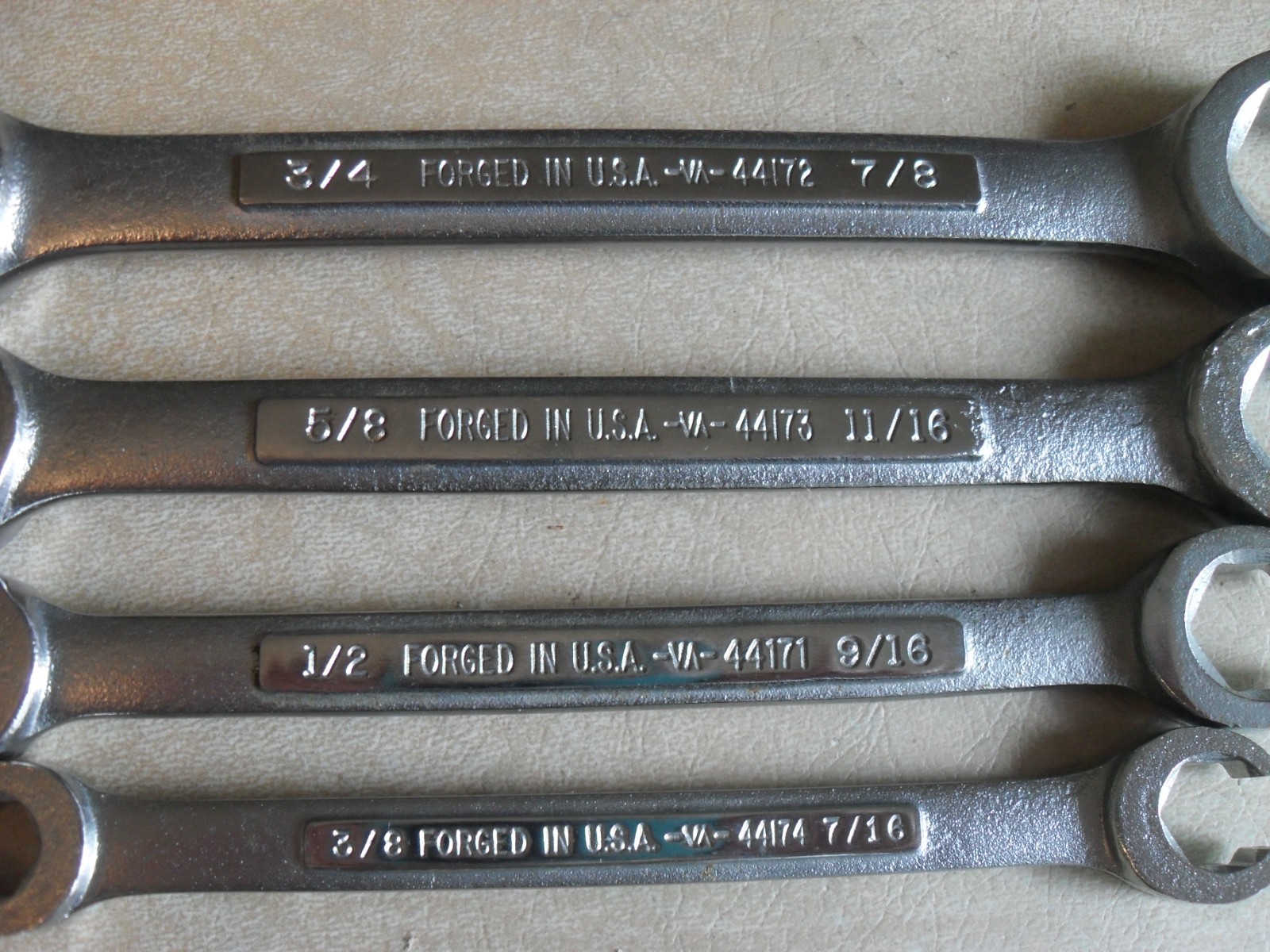 Craftsman USA Flare Nut Wrench Set – 3/8″ 7/16″ 1/2″ 9/16″ 5/8″ 11/16″ 3/4″ 7/8″