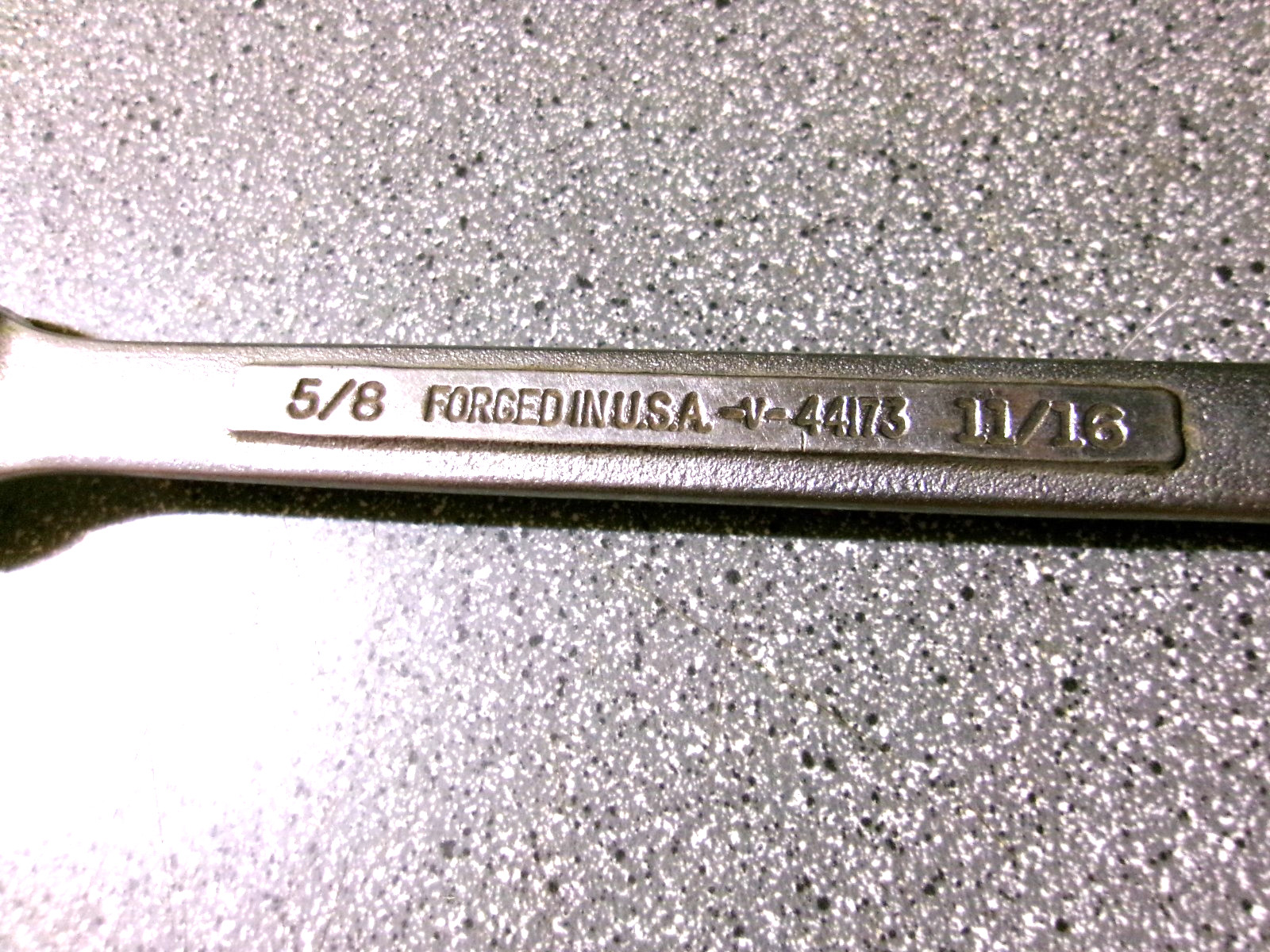 USA Craftsman 44173 5/8″ – 11/16″ Line wrench -V- series VG Condition gco