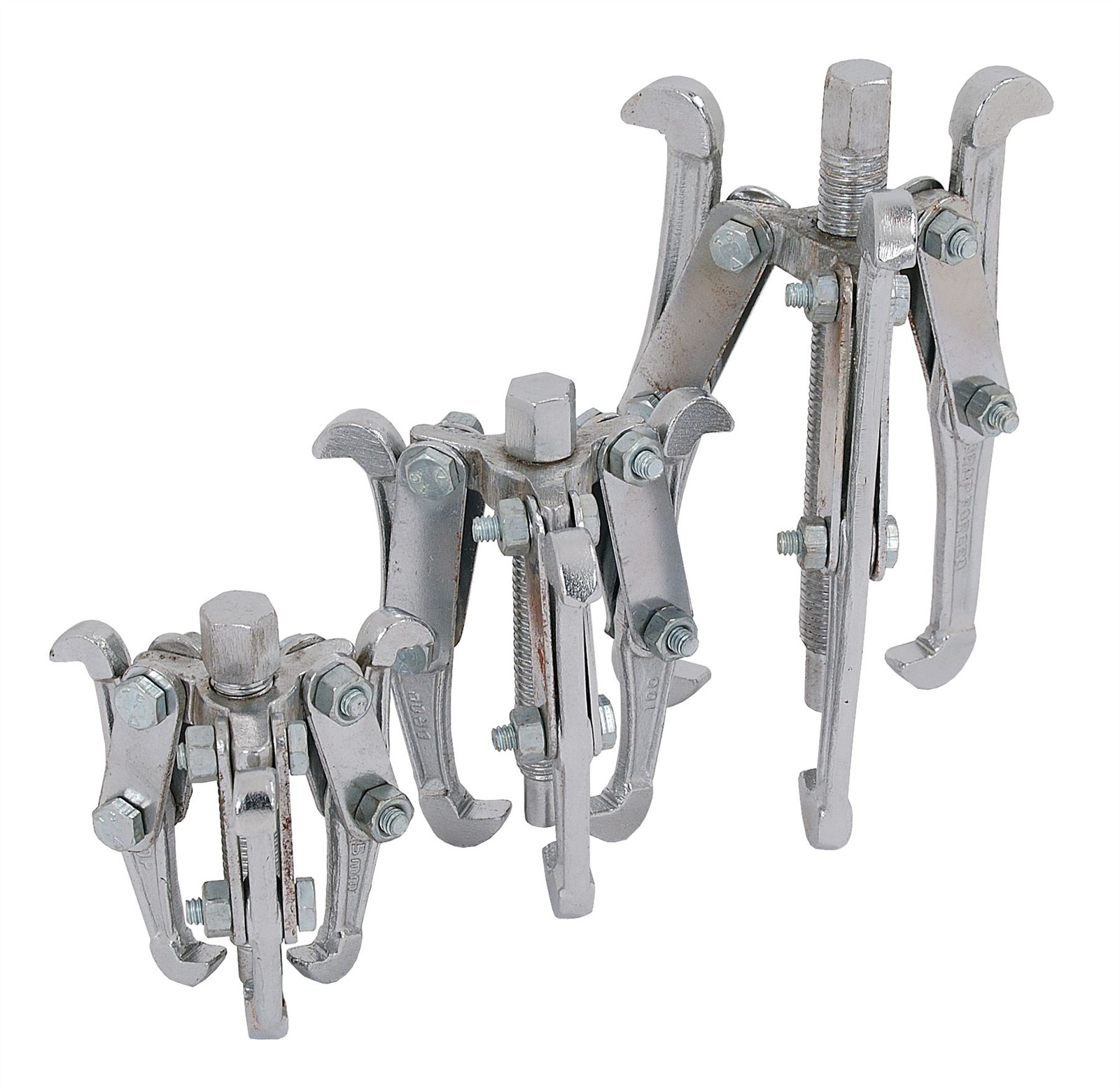 3 Piece 3″ 4″ 6″ Bearing Hub Puller Set Internal External Car Van Gear Pulley