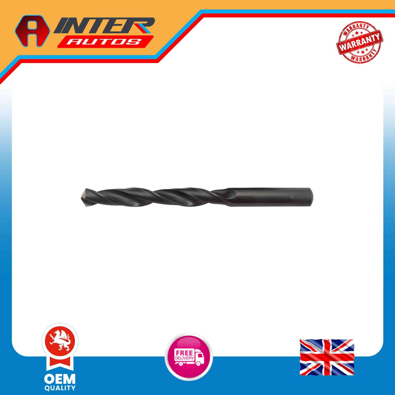 Draper Expert HSS Drill Bit, 12.0 x 220mm (Pack of 5) 38821
