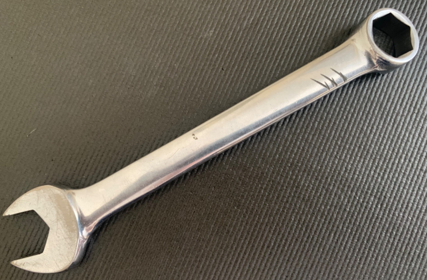 Vintage Herbrand 1220SH 5/8” 6-point Combo Wrench Van Chrome Made in USA