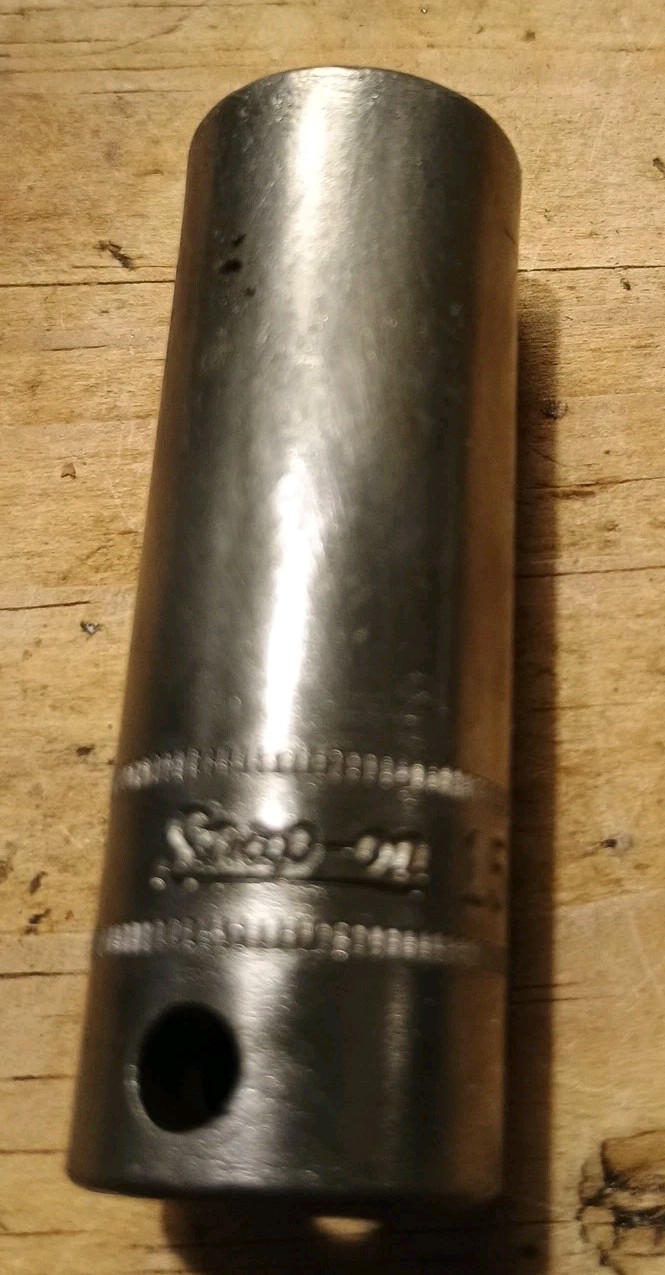 SIMFM15 | Snap-On Tools | 6 Point Deep Impact Socket | 3/8 Drive | 15mm l Metric
