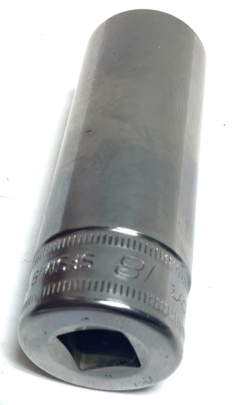 New Snap-on 3/8″ drive 18 mm 6-point Deep Socket SFSM18
