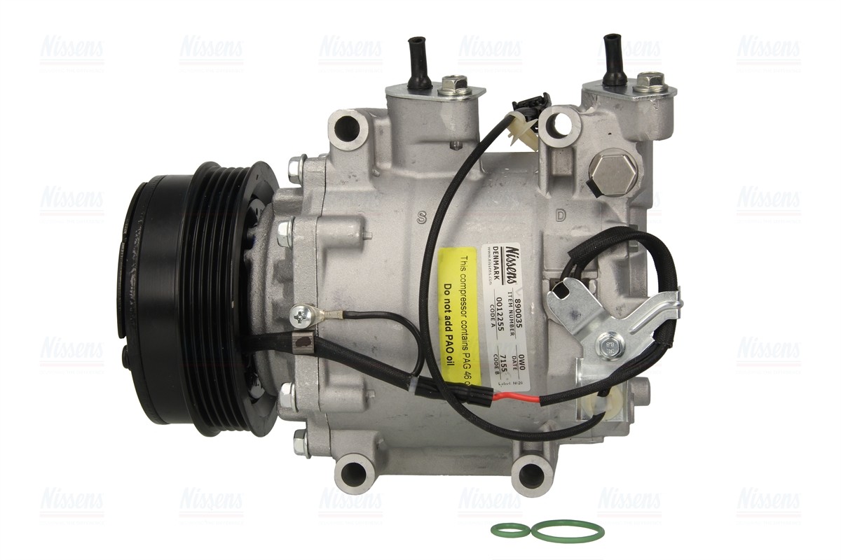 Nissens Aircon Compressor 890035 for HONDA FIT (2008) 1.5 IVTEC etc