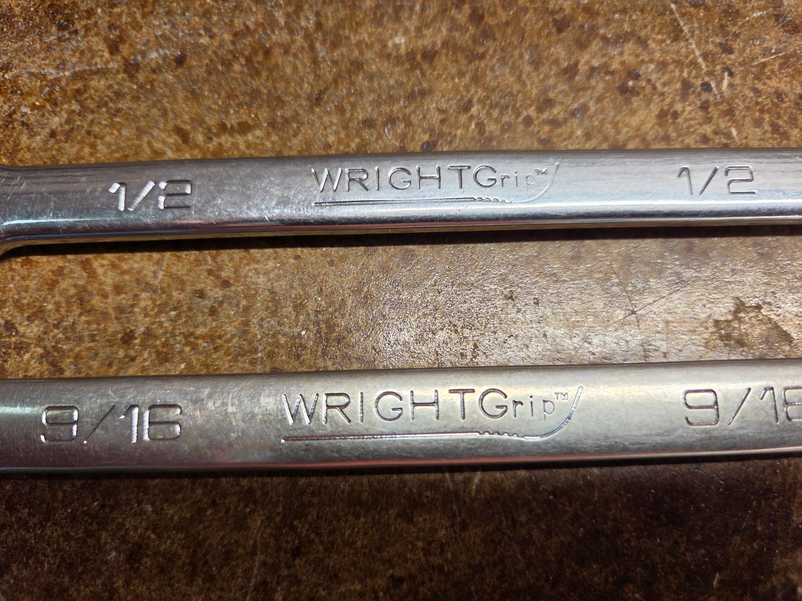 Wright Grip 2.0 Combination Wrench 1/2″ Sae Chrome 1216 1218 USA Tool