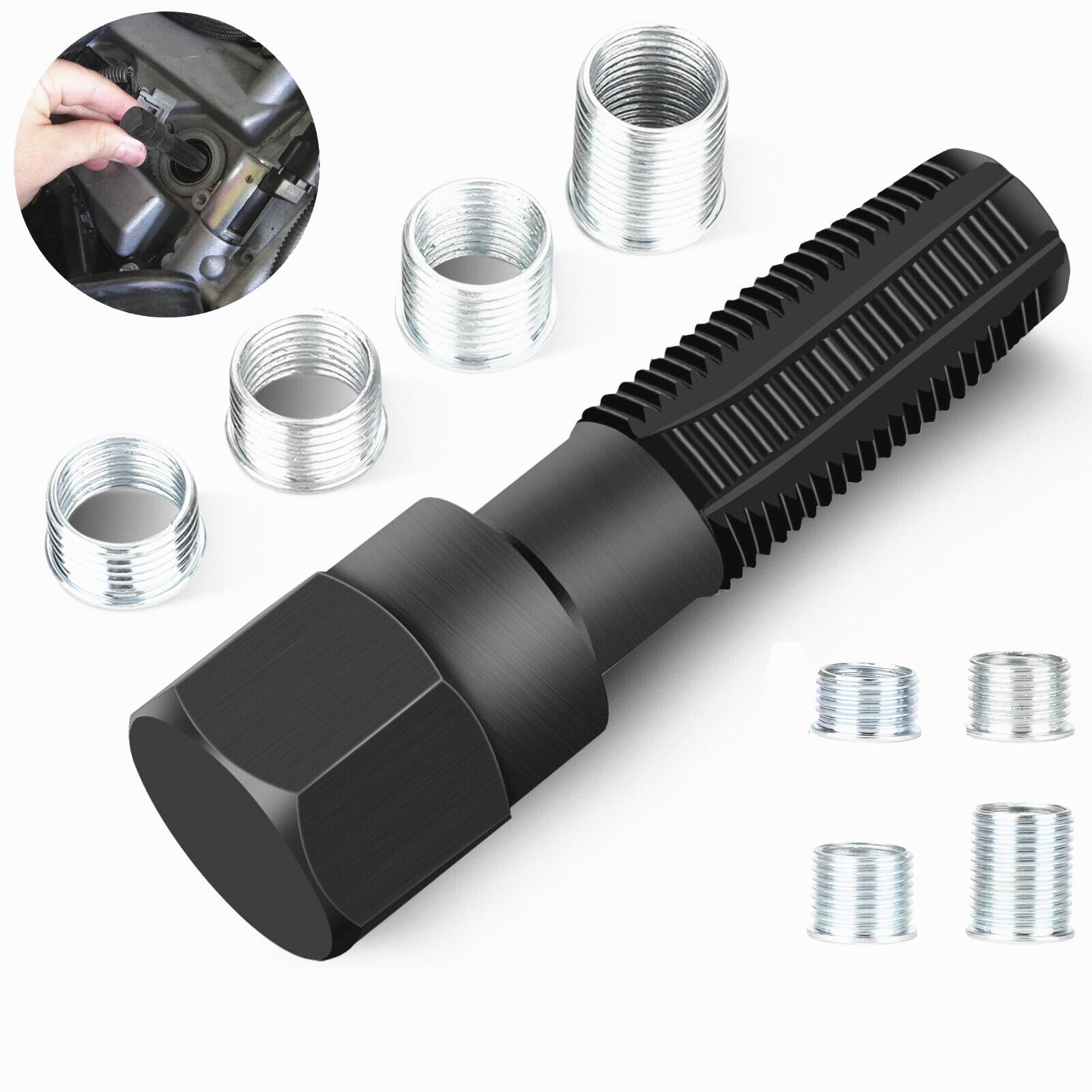 Useful M14x1.25mm Fit for 14mm Spark Plug Helicoil Thread Reamer Tap Repair Kit