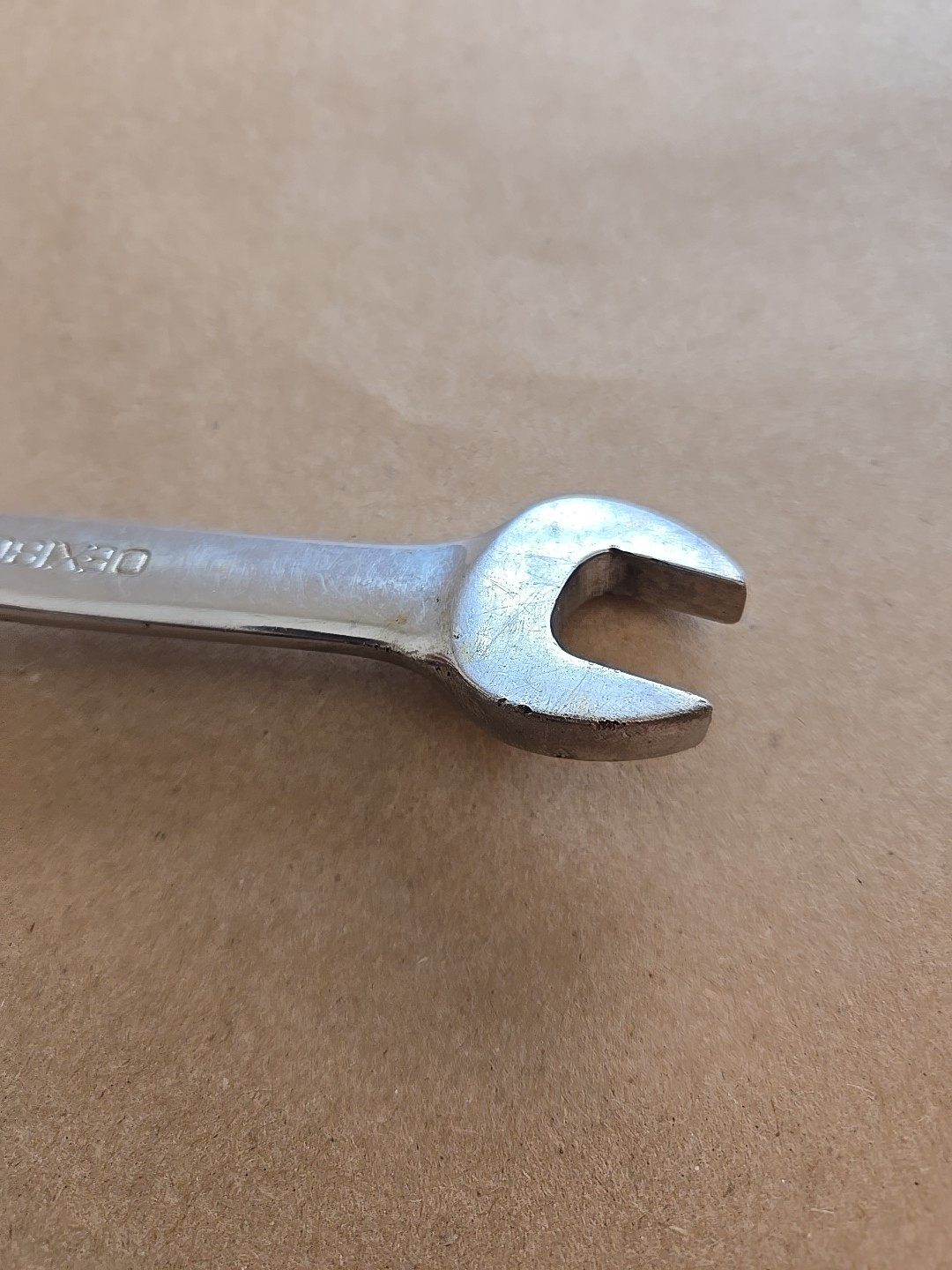 Snap On 9/16″ 12PT SAE Short Chrome Combination Wrench OEX180B