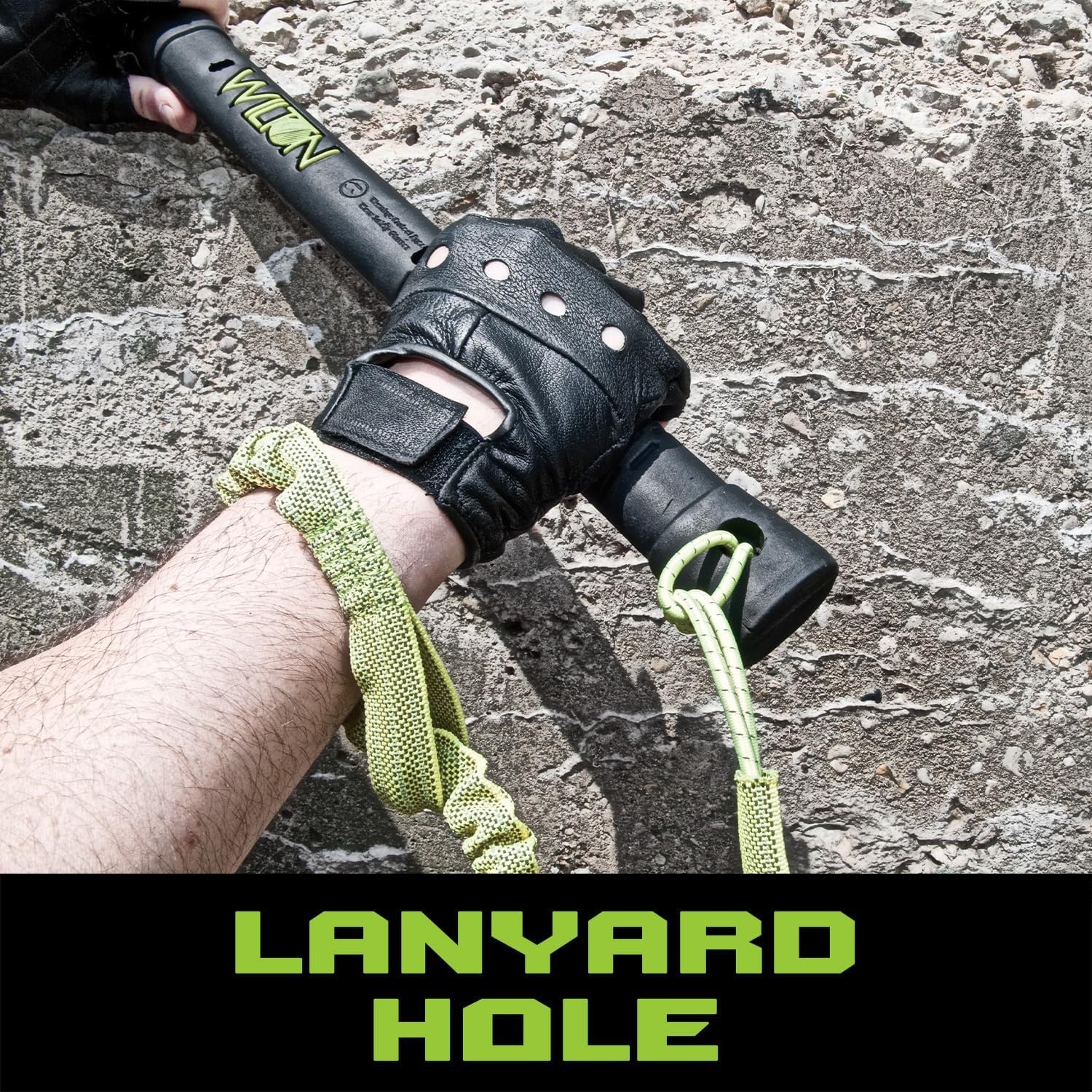 Wilton B.A.S.H 24″ Sledge Hammer, 4 Lb Head (20424) 24 in. Handle, Black/Green