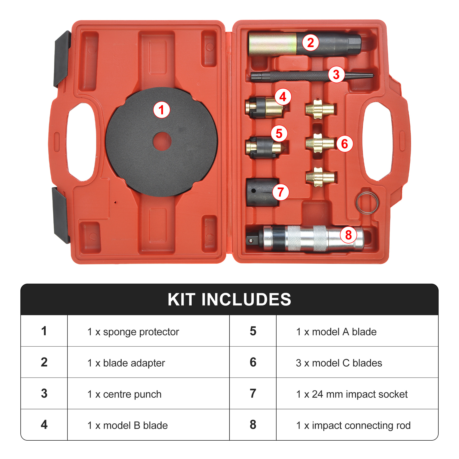 Universal Locking Wheel Nut Removal Tool Set Locking Wheel Nut Key Replacement