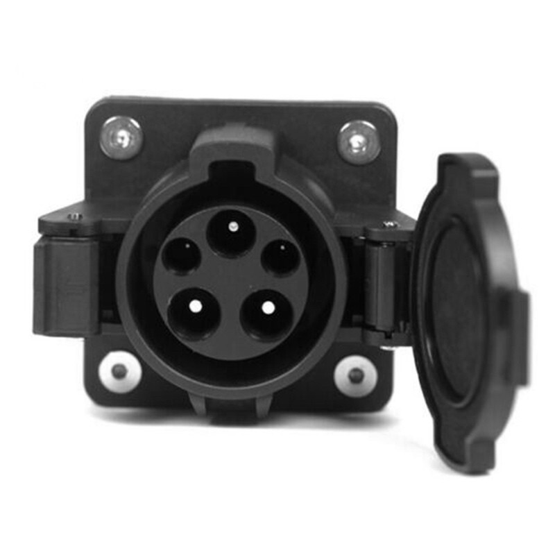 EV Male Socket,32A SAE J1772 Type 1 Charging Inlet/Connector for Electric Cars