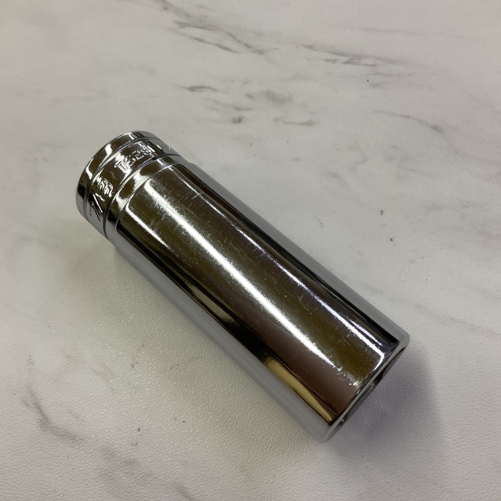 Snap on 1/2″ Drive 6-Point SAE 7/8″ Flank Drive Deep Socket TS281 VERY CLEAN