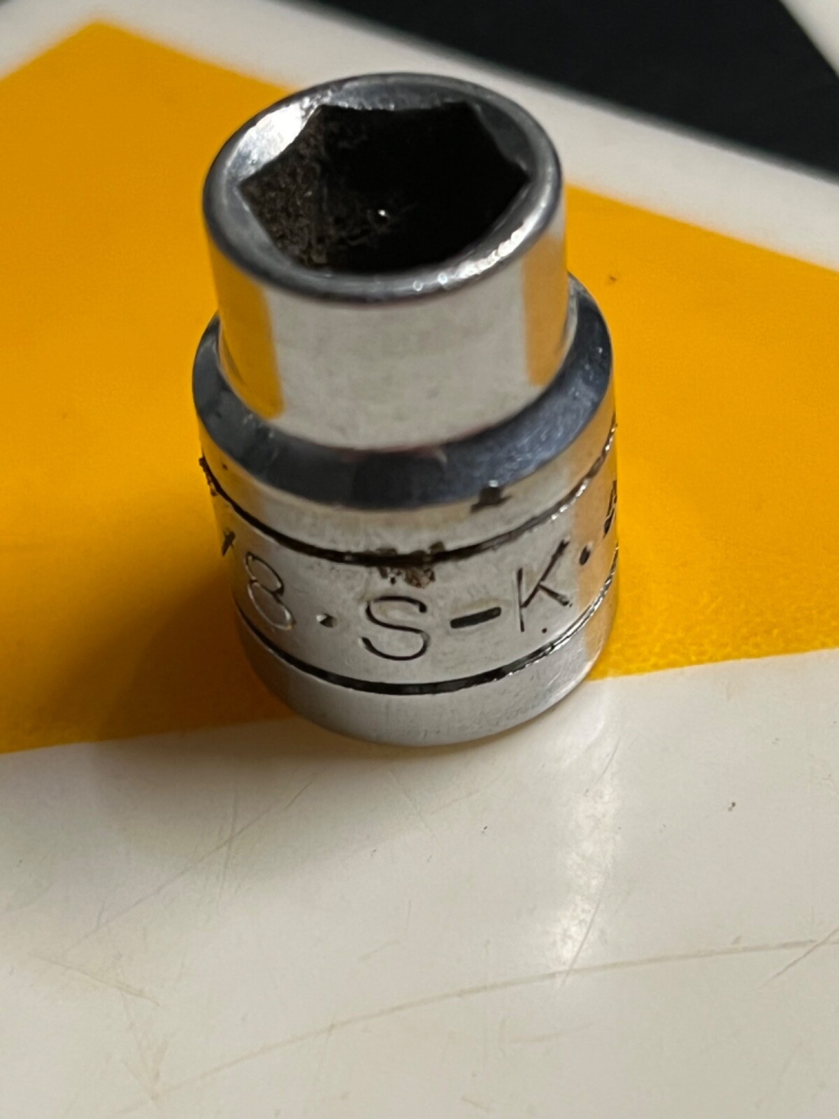 S-K 45112 3/8in 3/8” Dr 6 Pt Standard Socket USA