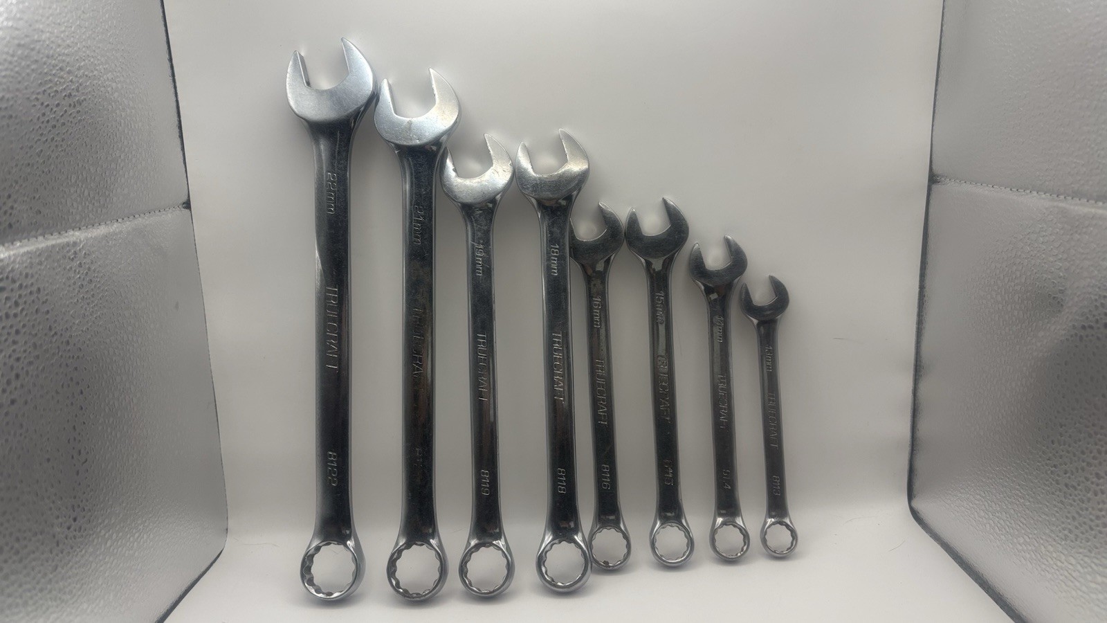 True Craft 12 Point 8 Wrench Set 22mm,21mm,19mm,18mm,16mm,15mm,14mm,13mm Japan