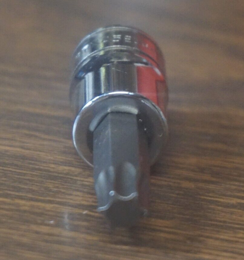 Super SNAP ON #FTX45E TORX T45, Bit & SOCKET DRIVER Standard Length – CLEAN