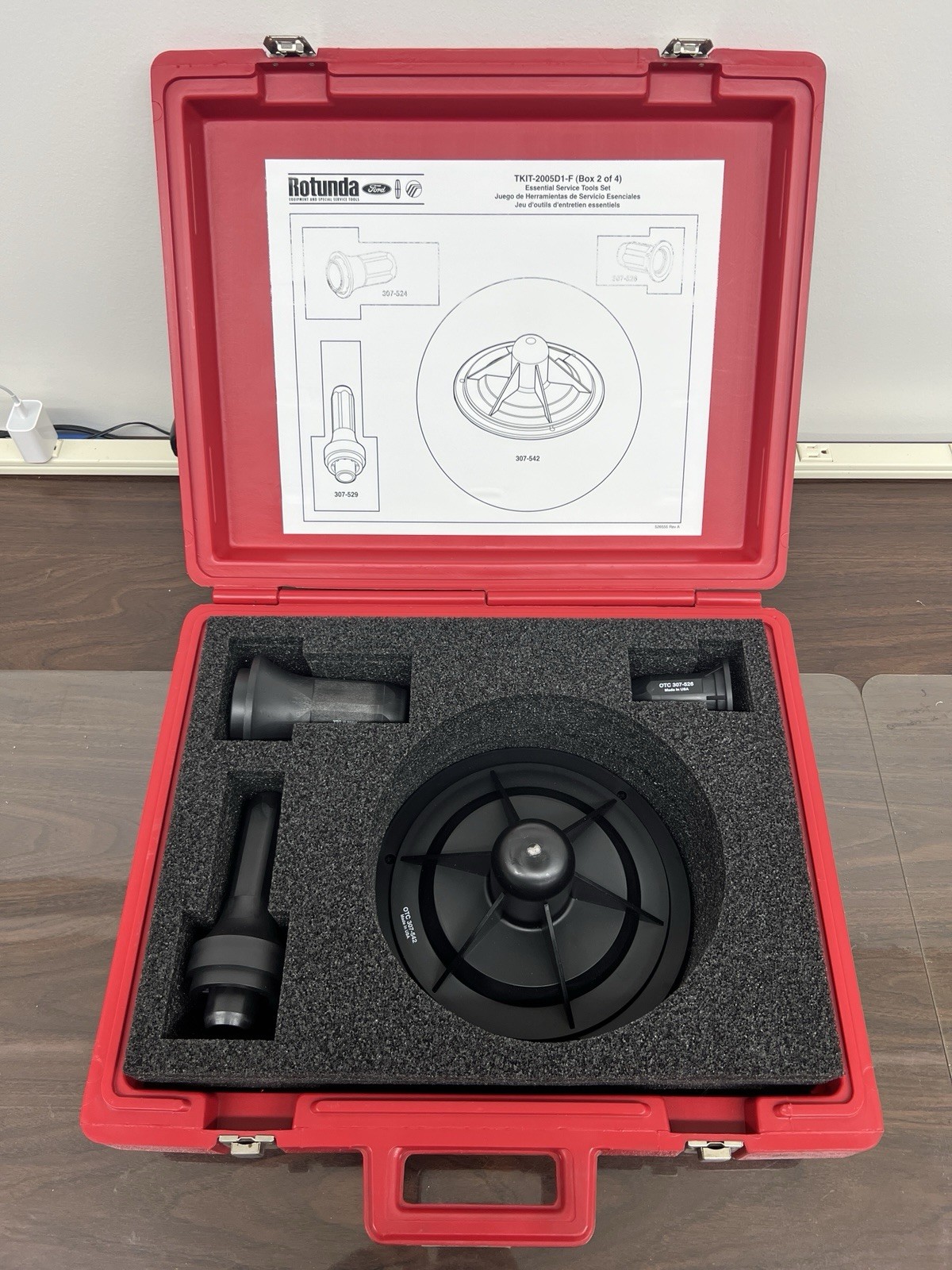Ford Rotunda TKIT-2005D1-F Service Tools 307-528 307-524 307-548 205-812 204-362