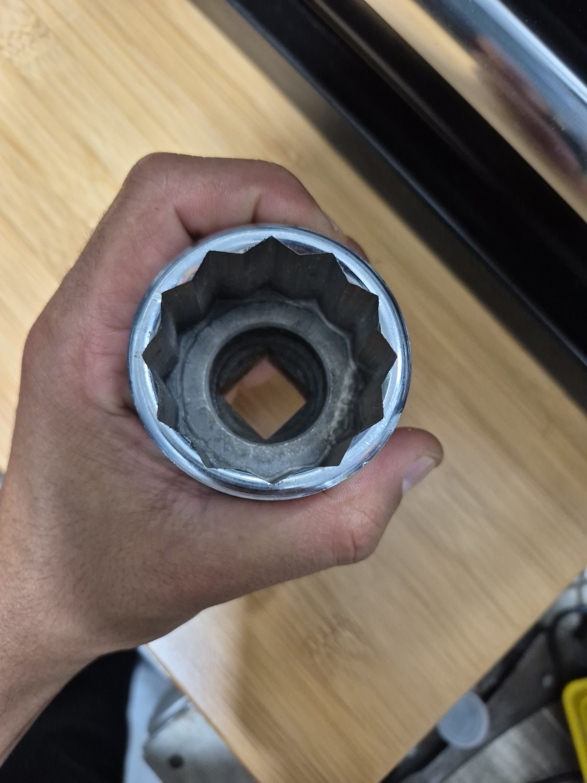 Vintage Armstrong H-1256 1-3/4″ 12-Point 3/4″ Drive Armaloy Socket USA